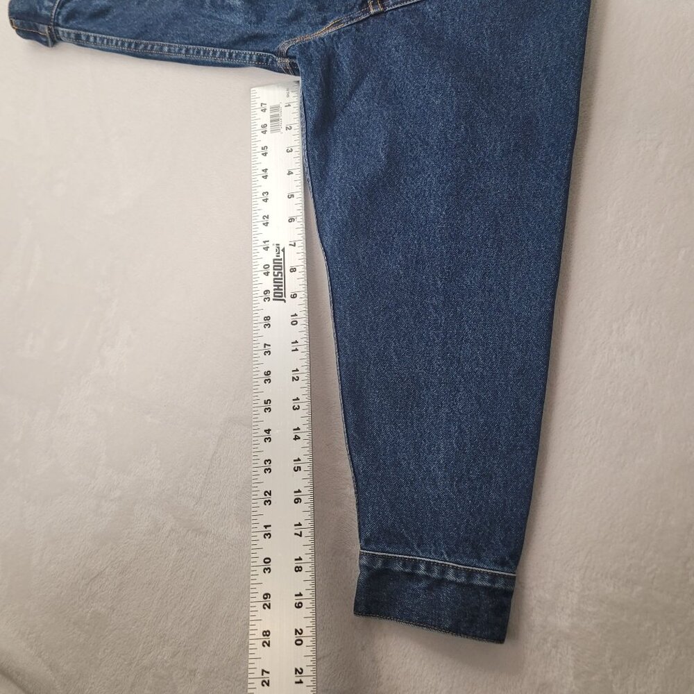 Haleman Sweet Home Blue Chicago Men's Denim Jacket Size M - Picture 9 of 11
